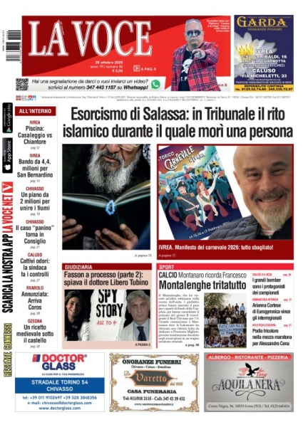 La Voce di Ivrea, alto e basso Canavese